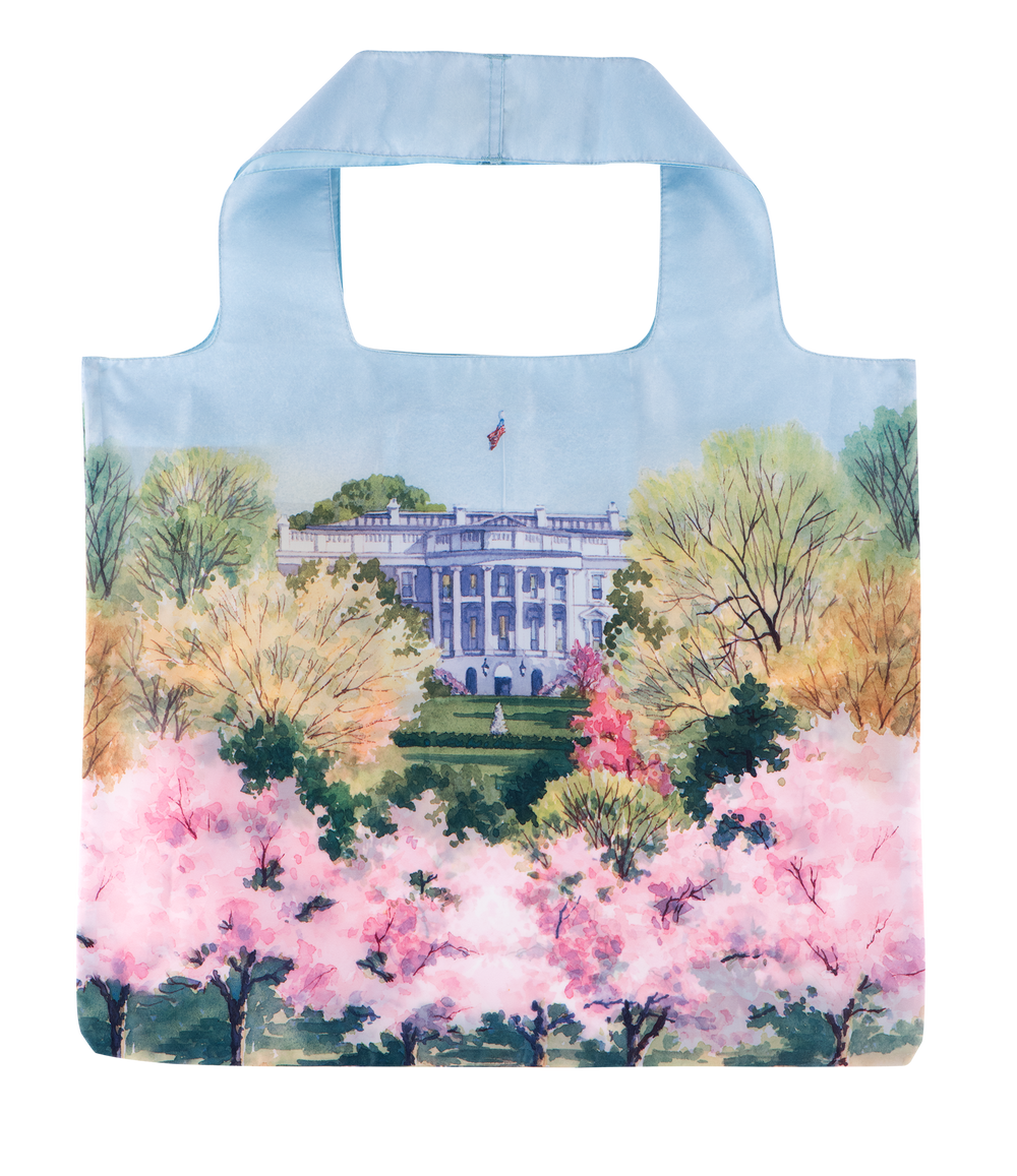 Reusable Cherry Blossom Bag – White House Historical Association
