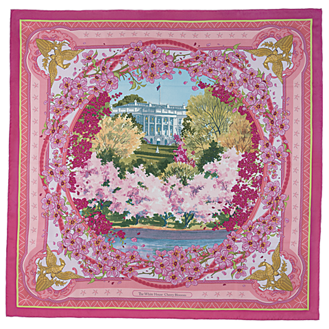 Cherry Blossoms Scarf