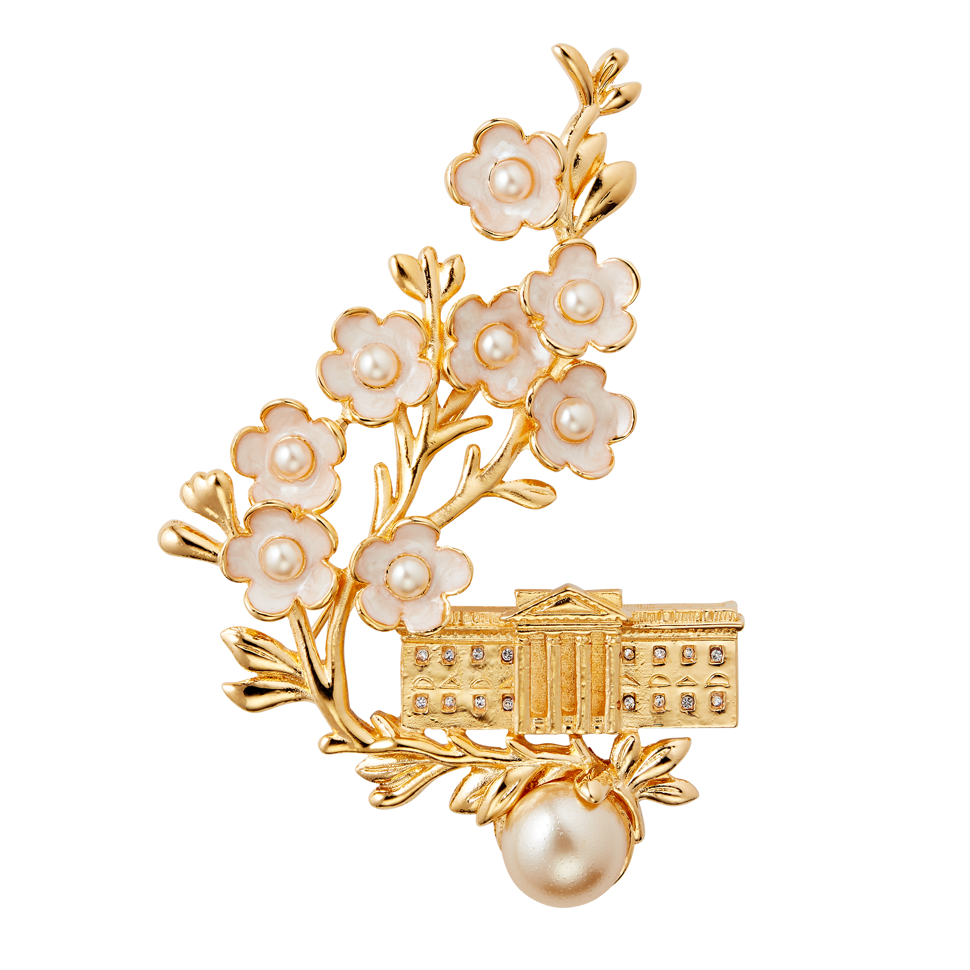 Cherry Blossom Brooch - Ann Hand