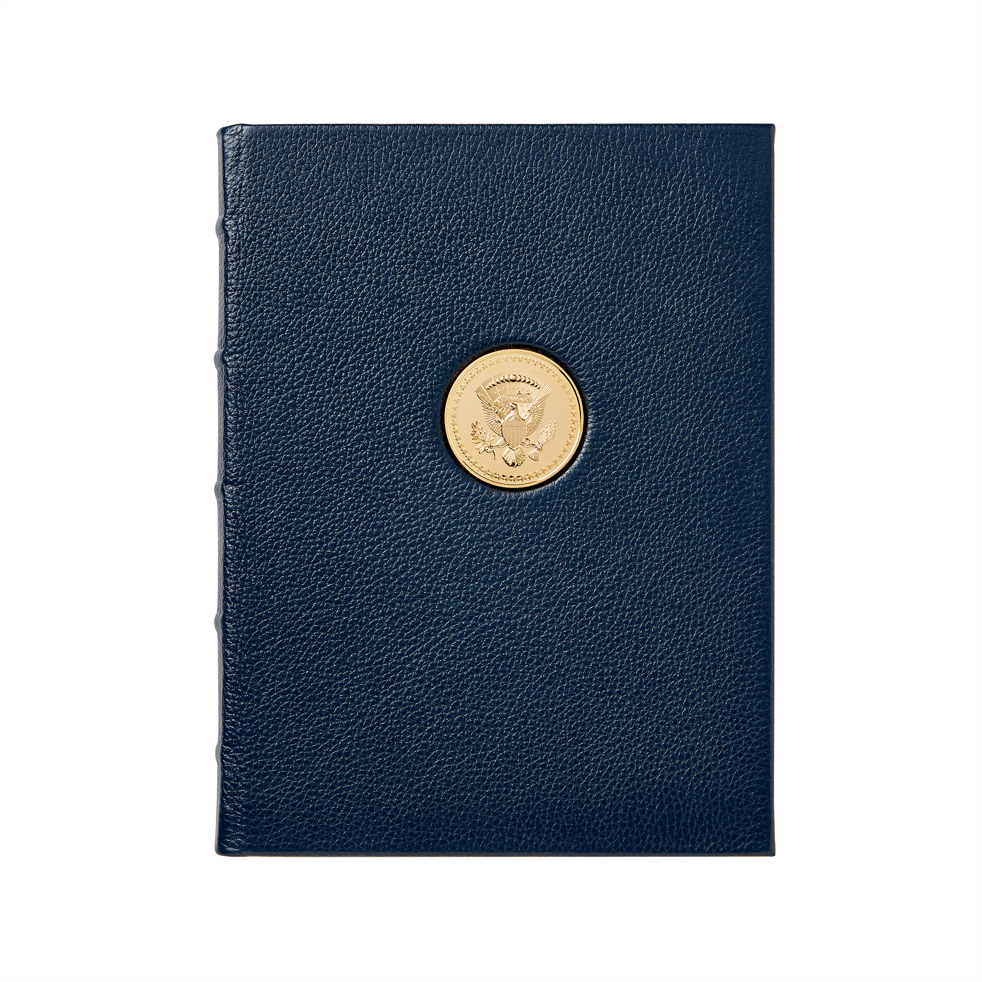 Navy Journal with Truman Seal Coin-front