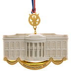 Commemorative Ornament, Honoring James Hoban, White House Architect-Front