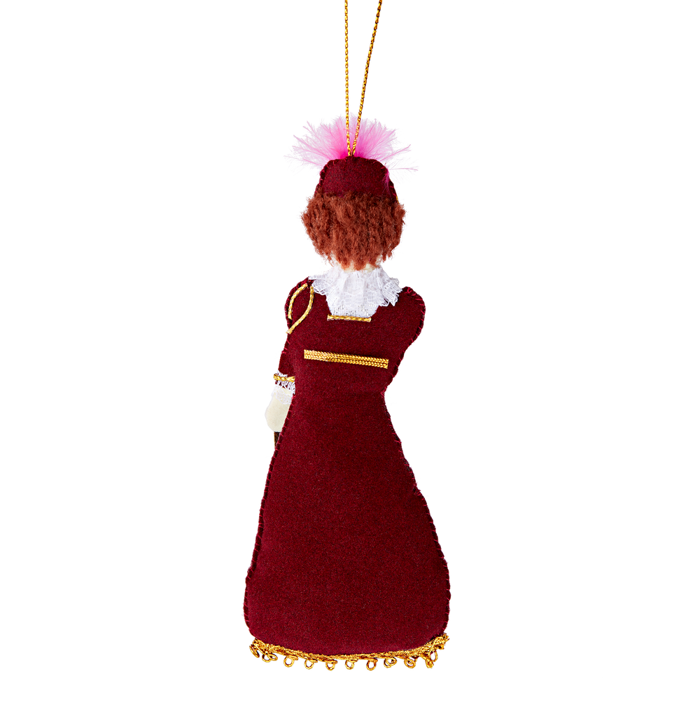 Dolley Madison Ornament-Back
