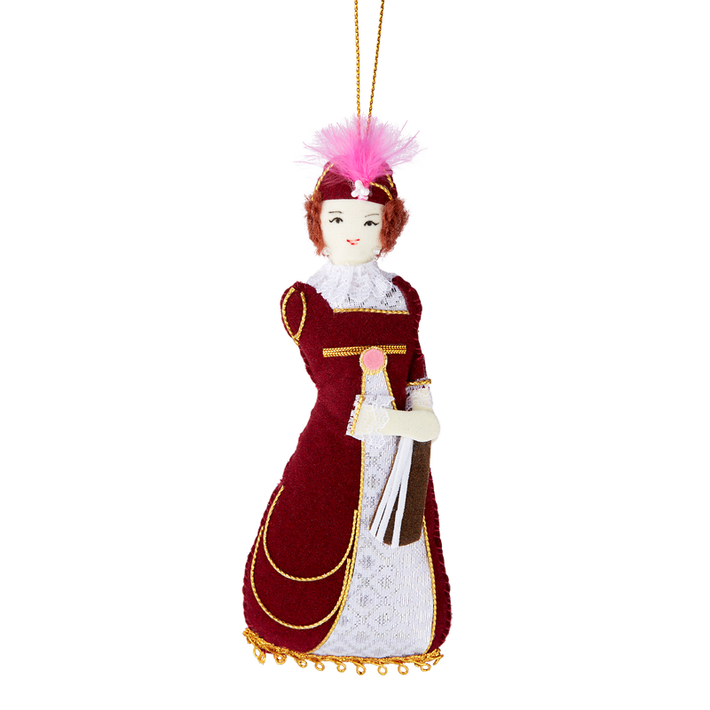 Dolley Madison Ornament-Front