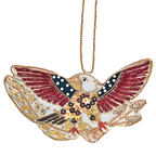 American Bald Eagle Ornament-Front