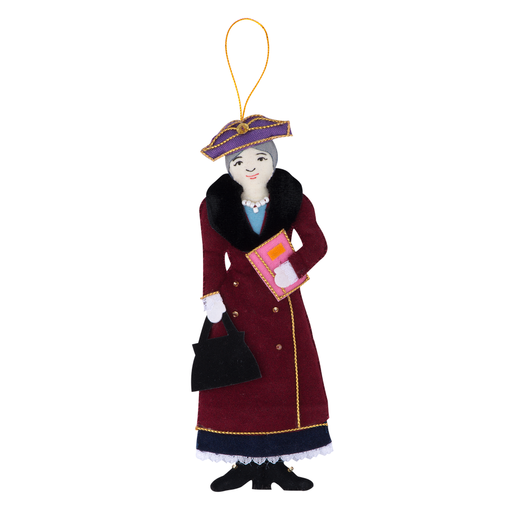Eleanor Roosevelt Ornament-Front