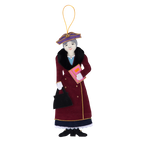 Eleanor Roosevelt Ornament-Front