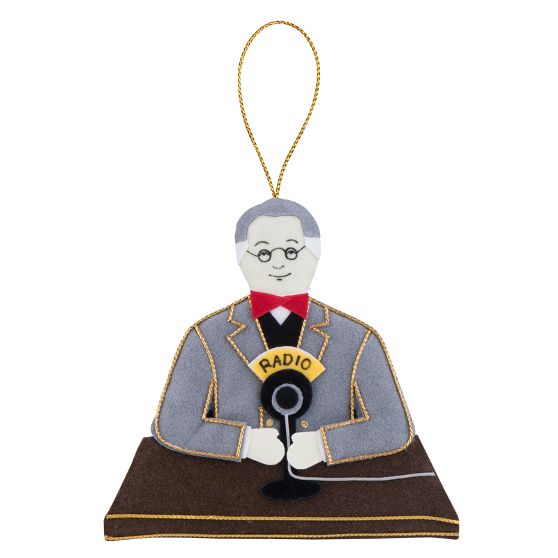 Franklin D. Roosevelt Ornament-Front