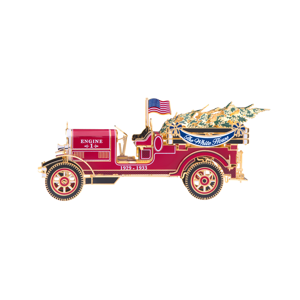 2016 White House Christmas Ornament-Side