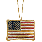 United States Flag Ornament-Front