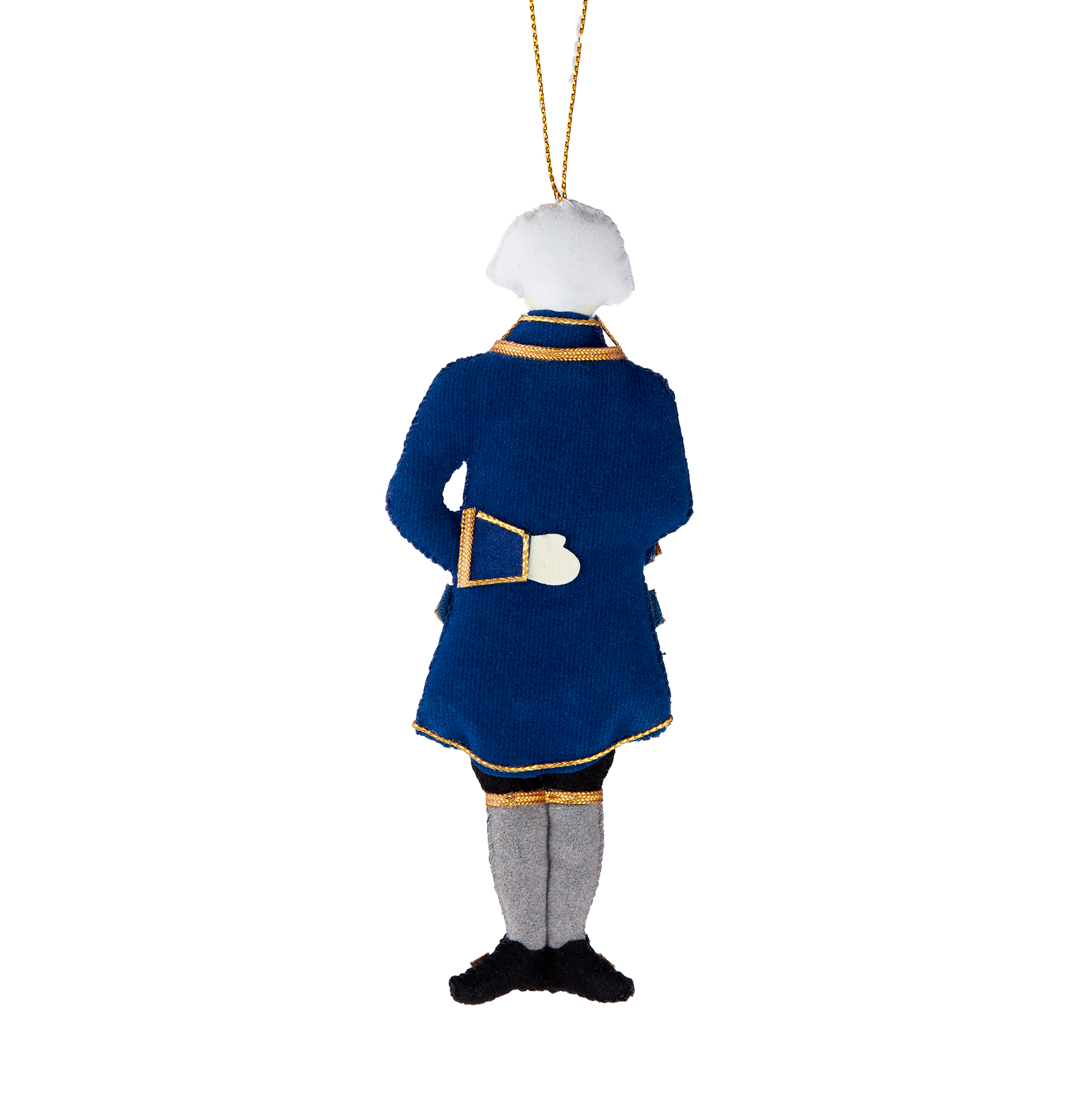 James Madison Ornament-Back