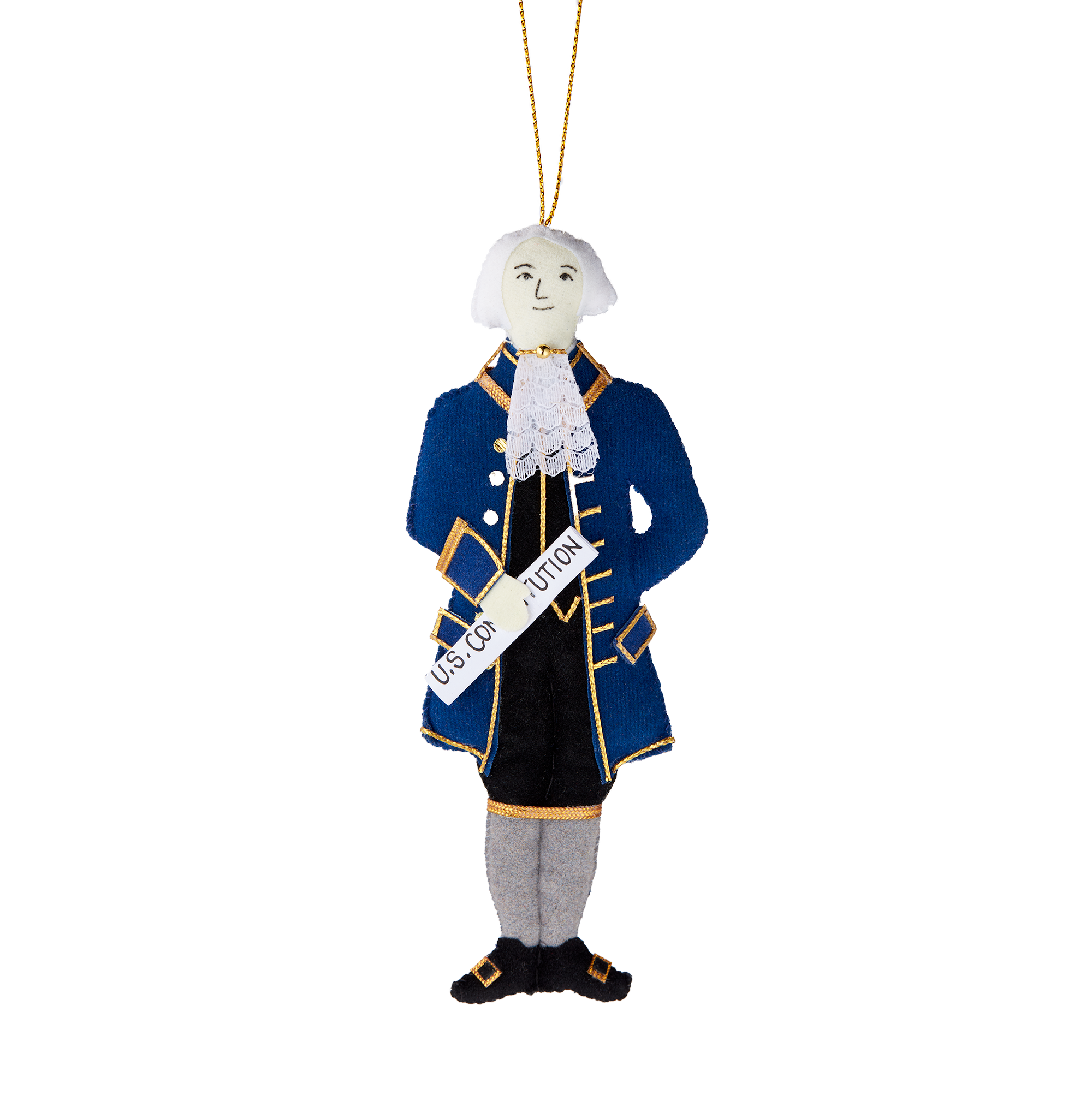 James Madison Ornament-Front