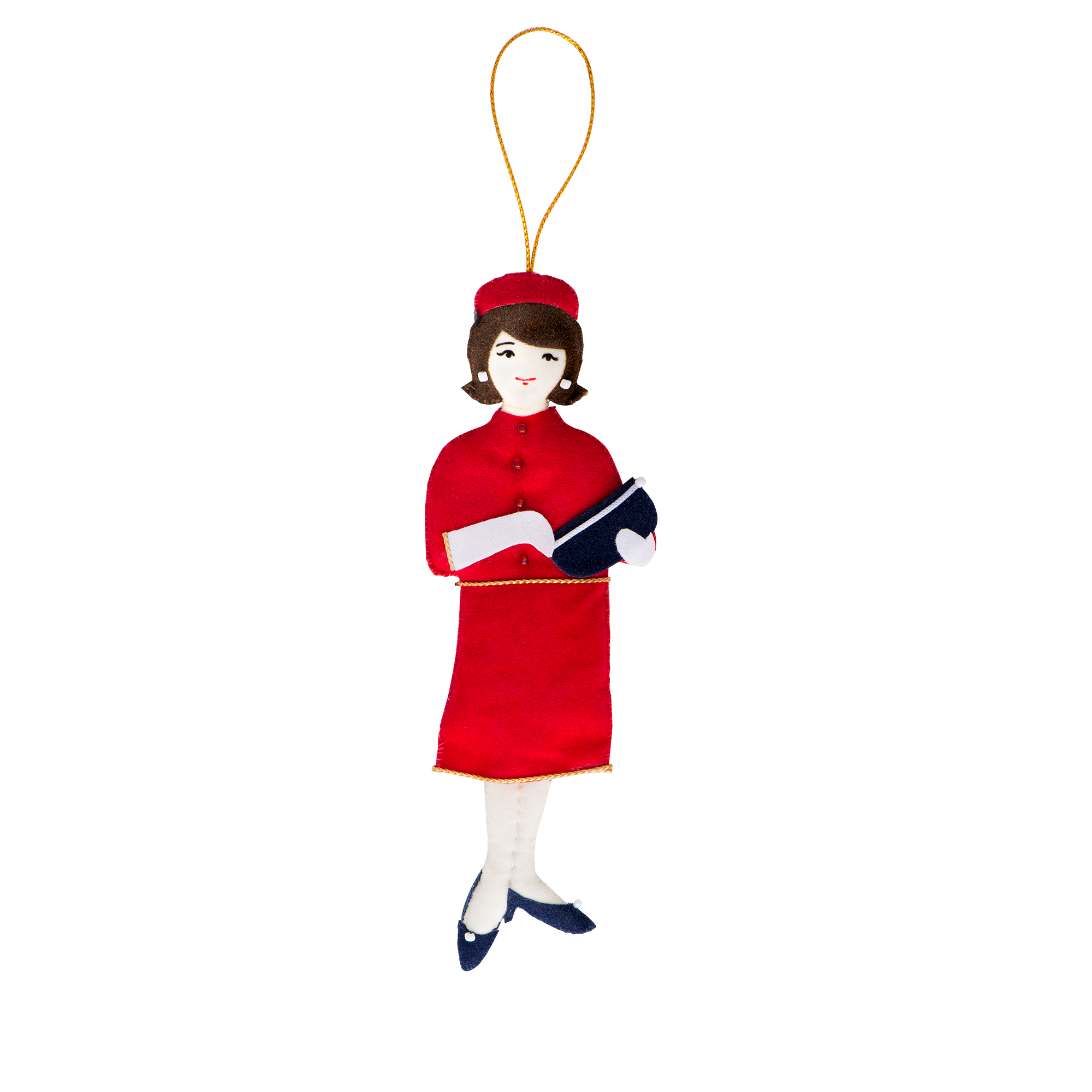Jacqueline Kennedy Ornament-Front