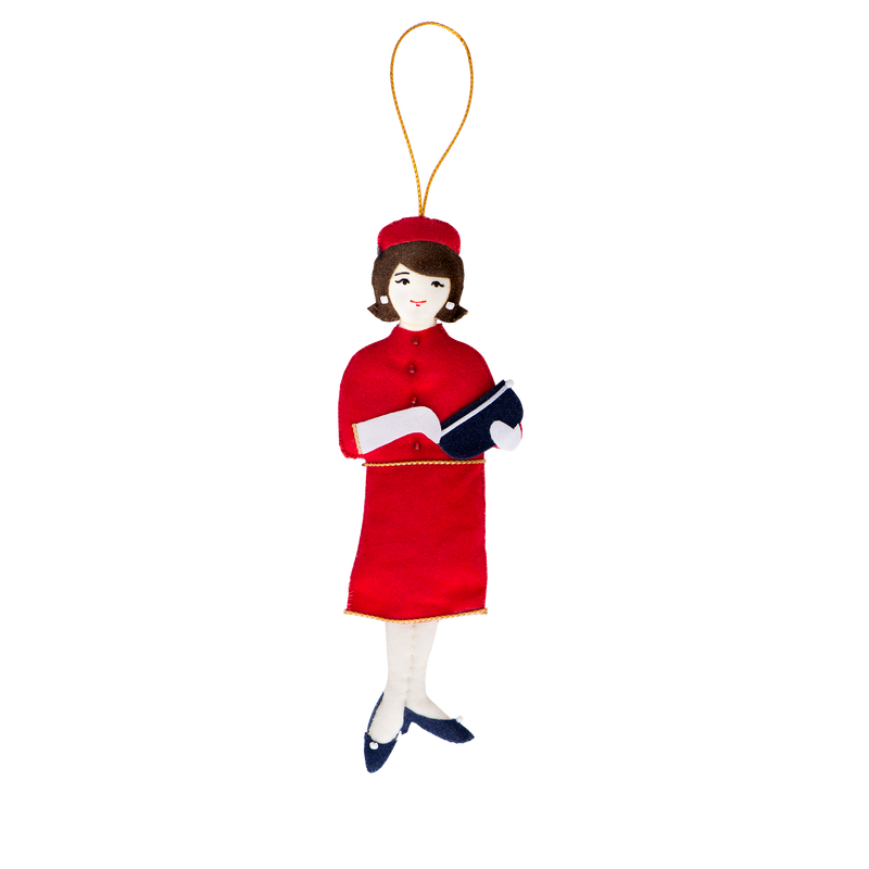 Jacqueline Kennedy Ornament-Front