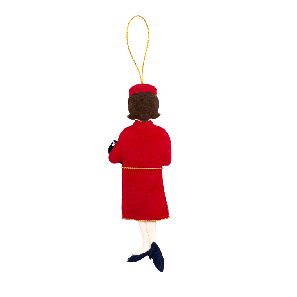 Jacqueline Kennedy Ornament-Back