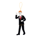 John F. Kennedy Ornament-Front