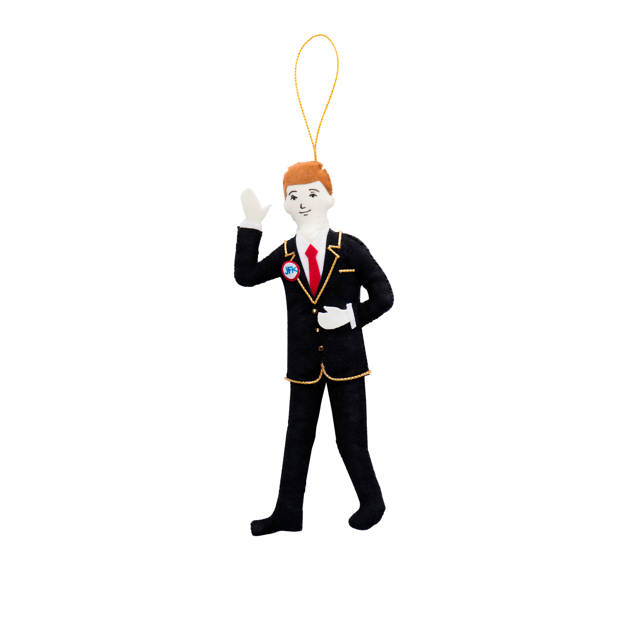 John F. Kennedy Ornament-Front