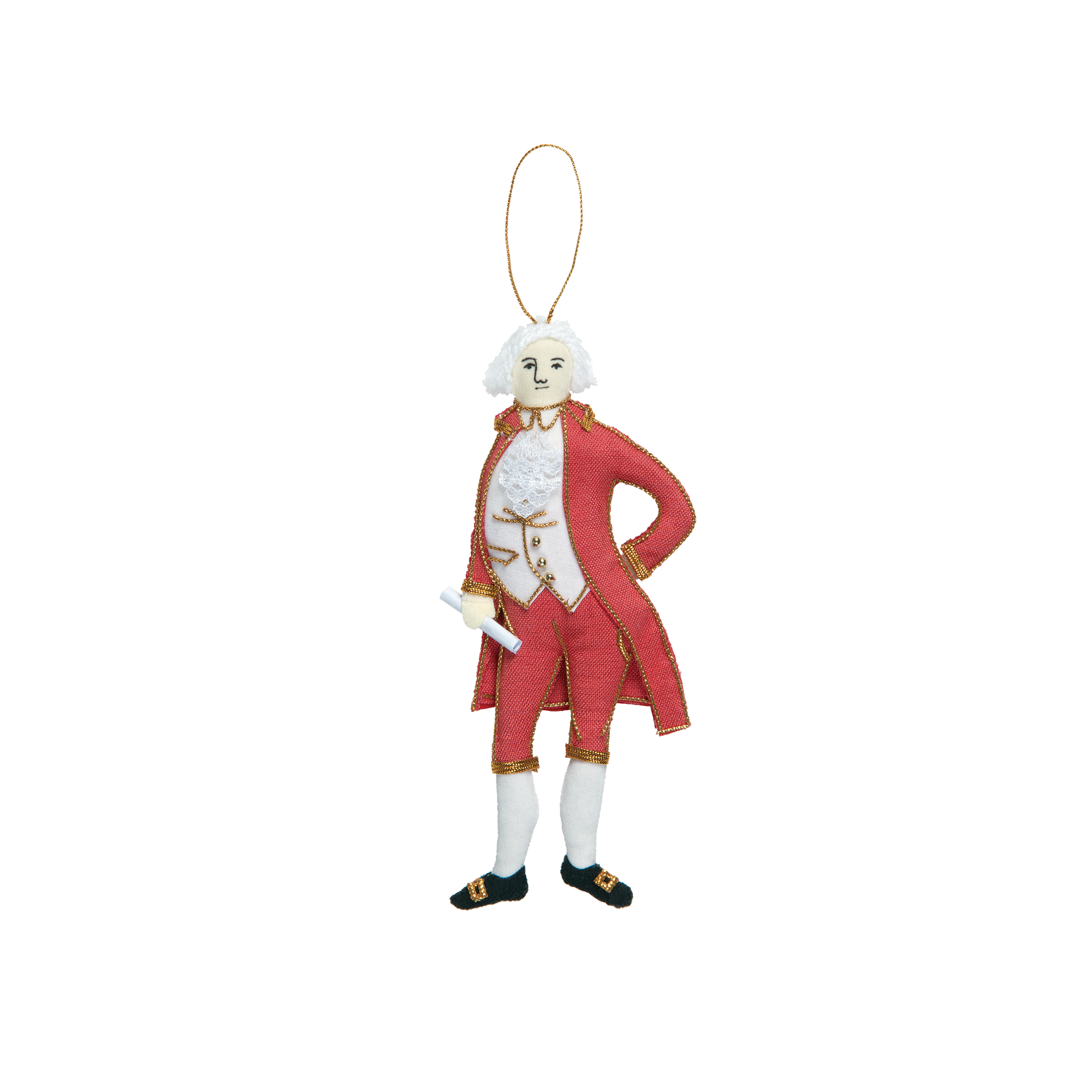 John Adams Ornament-Front