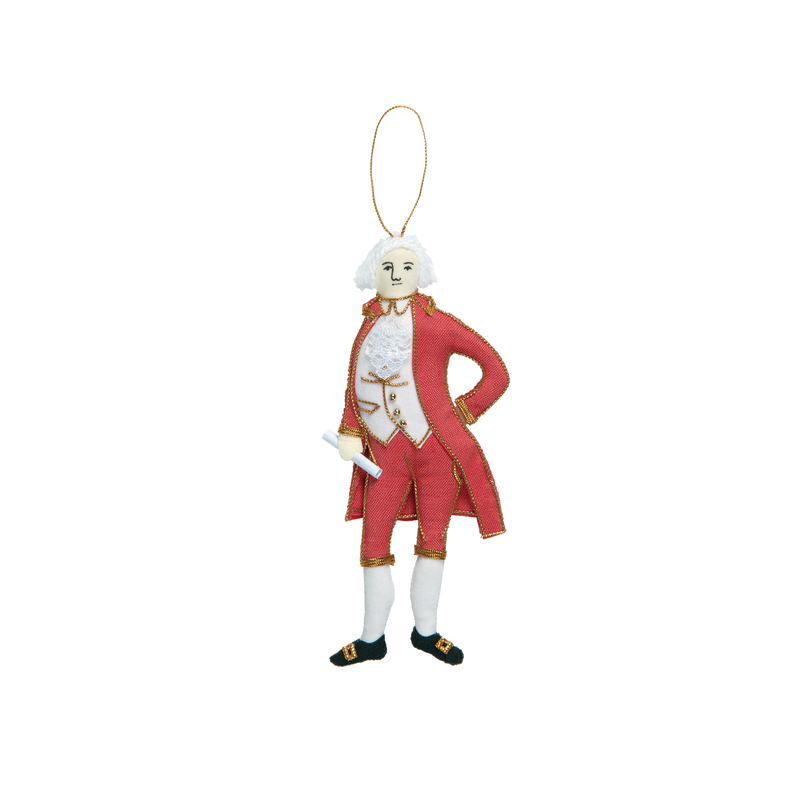 John Adams Ornament-Front