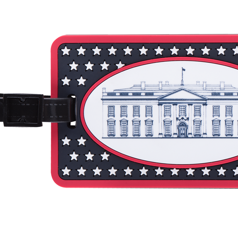 White House Luggage Tag-Front