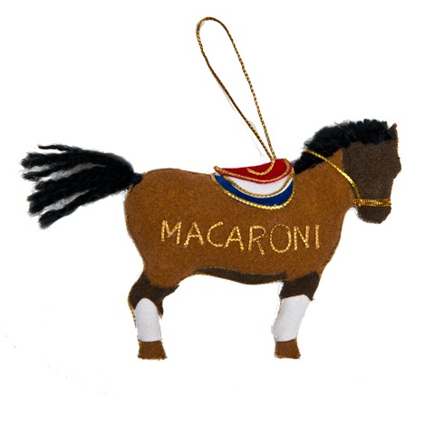 Macaroni the Pony Ornament – White House Historical Association