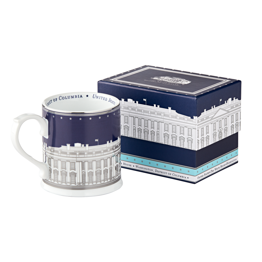 White House Mug-navy