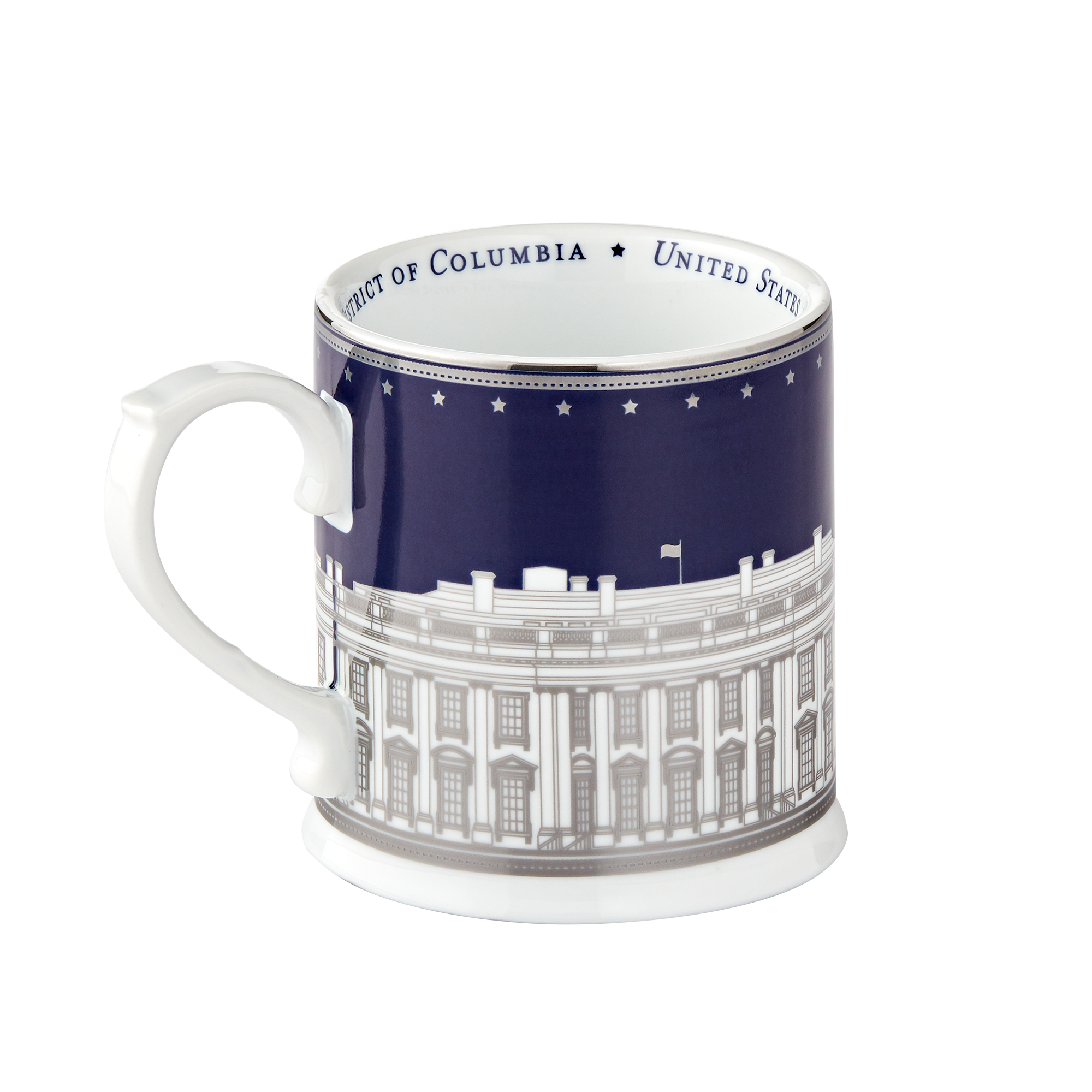 White House Mug-navy