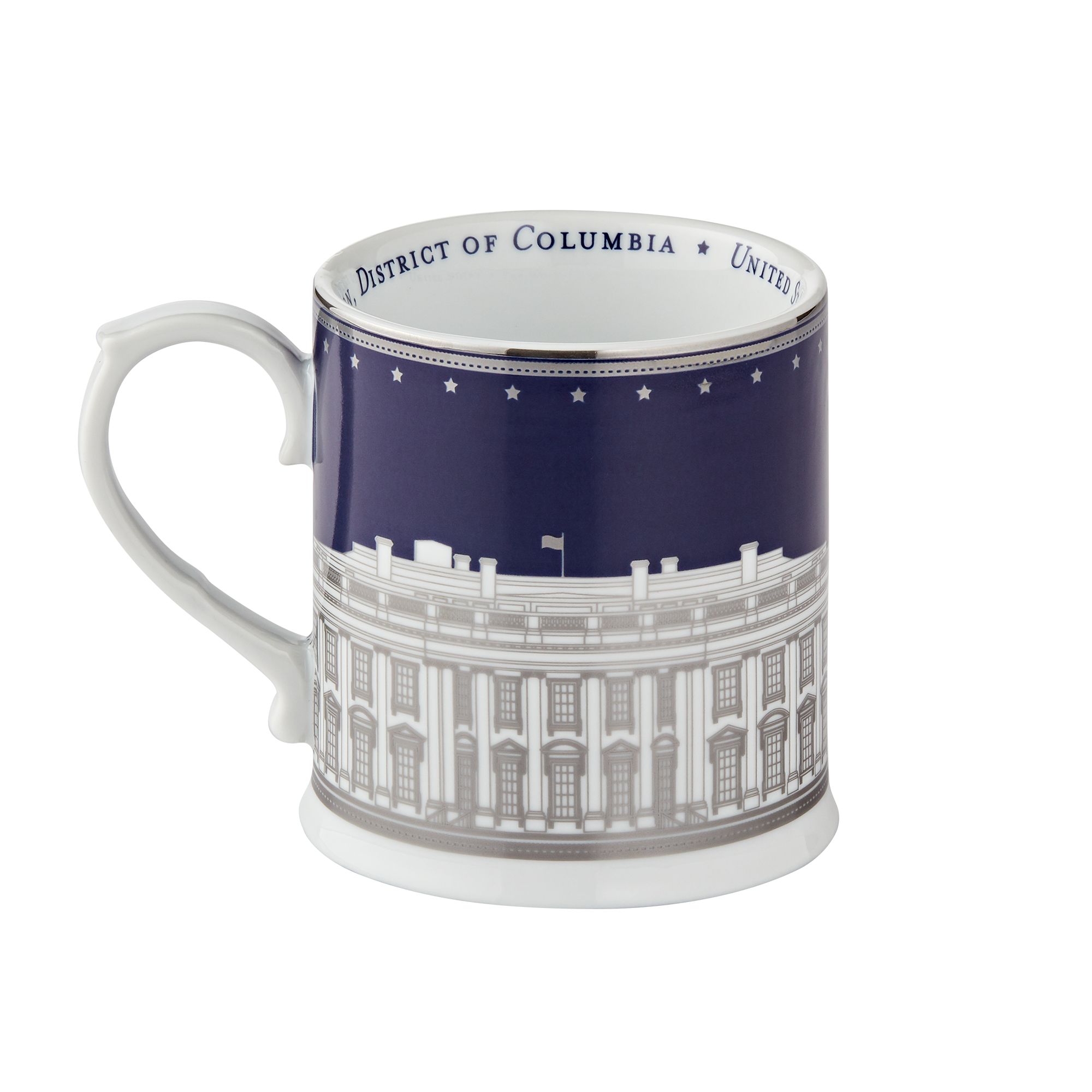 White House Mug-navy