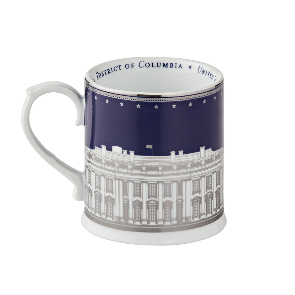 White House Mug-navy