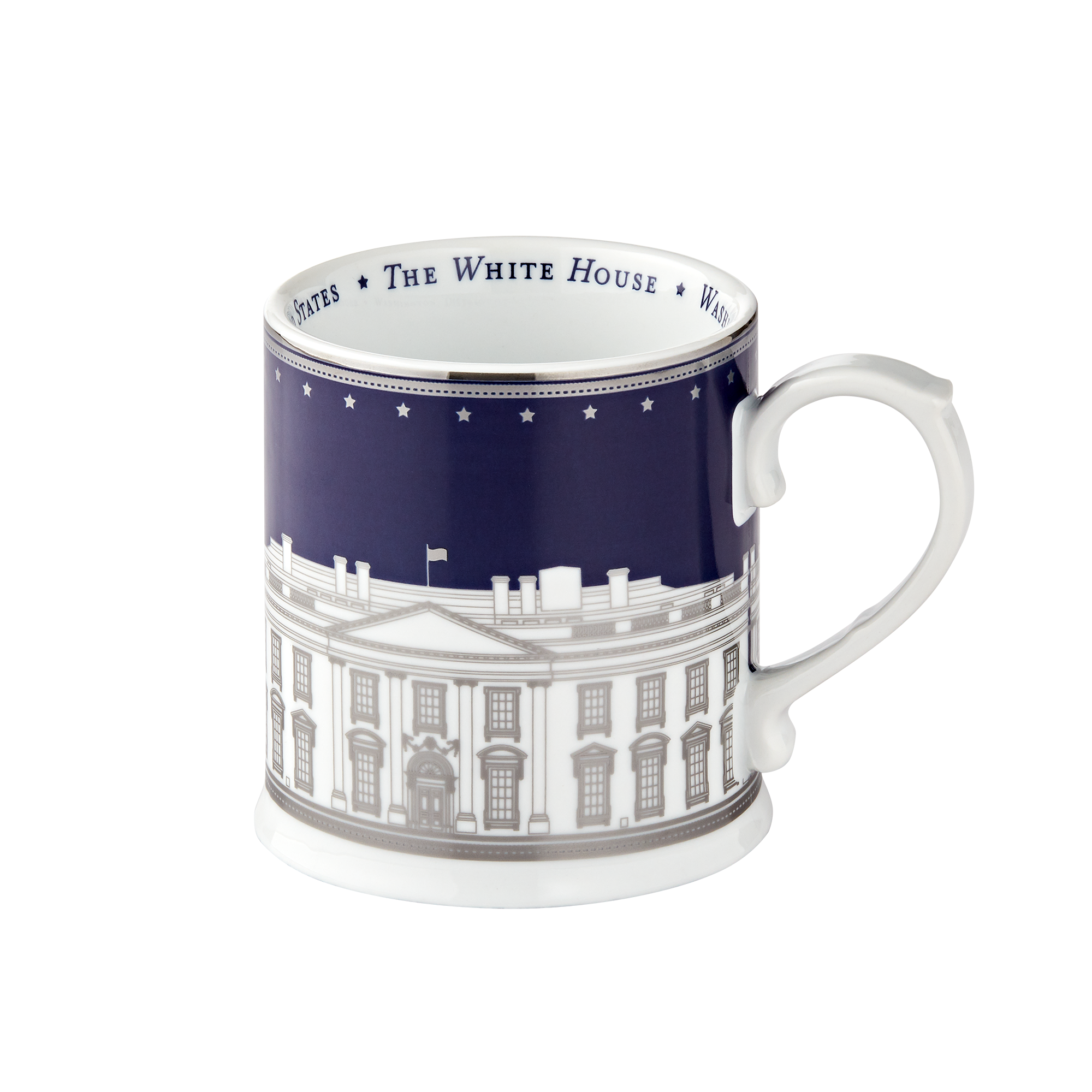 White House Mug-navy