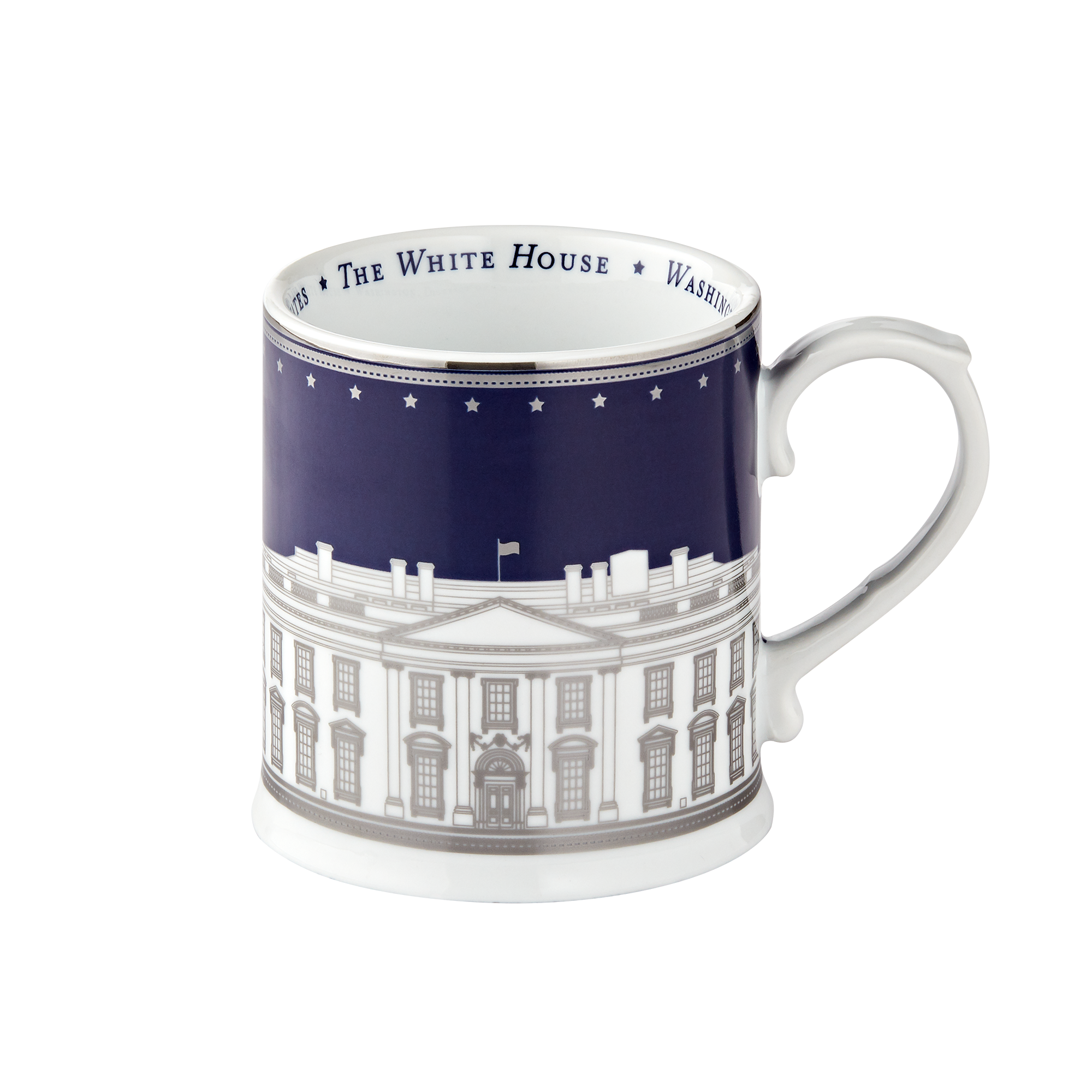 White House Mug-navy