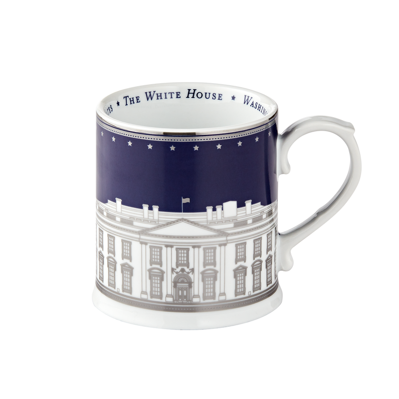 White House Mug-navy