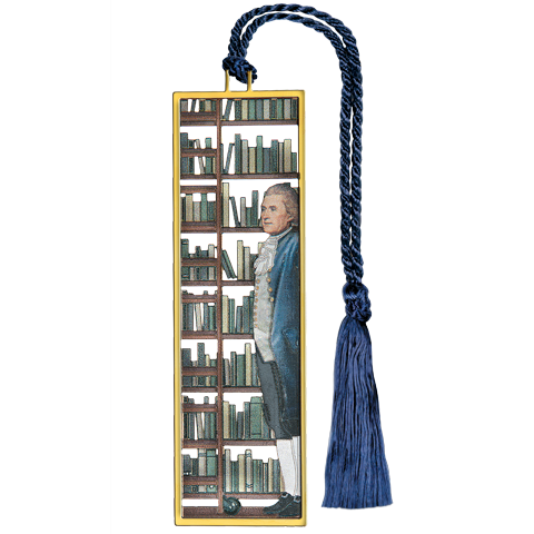 Jefferson and Books Bookmark