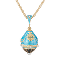 Aqua North Portico Egg Pendant