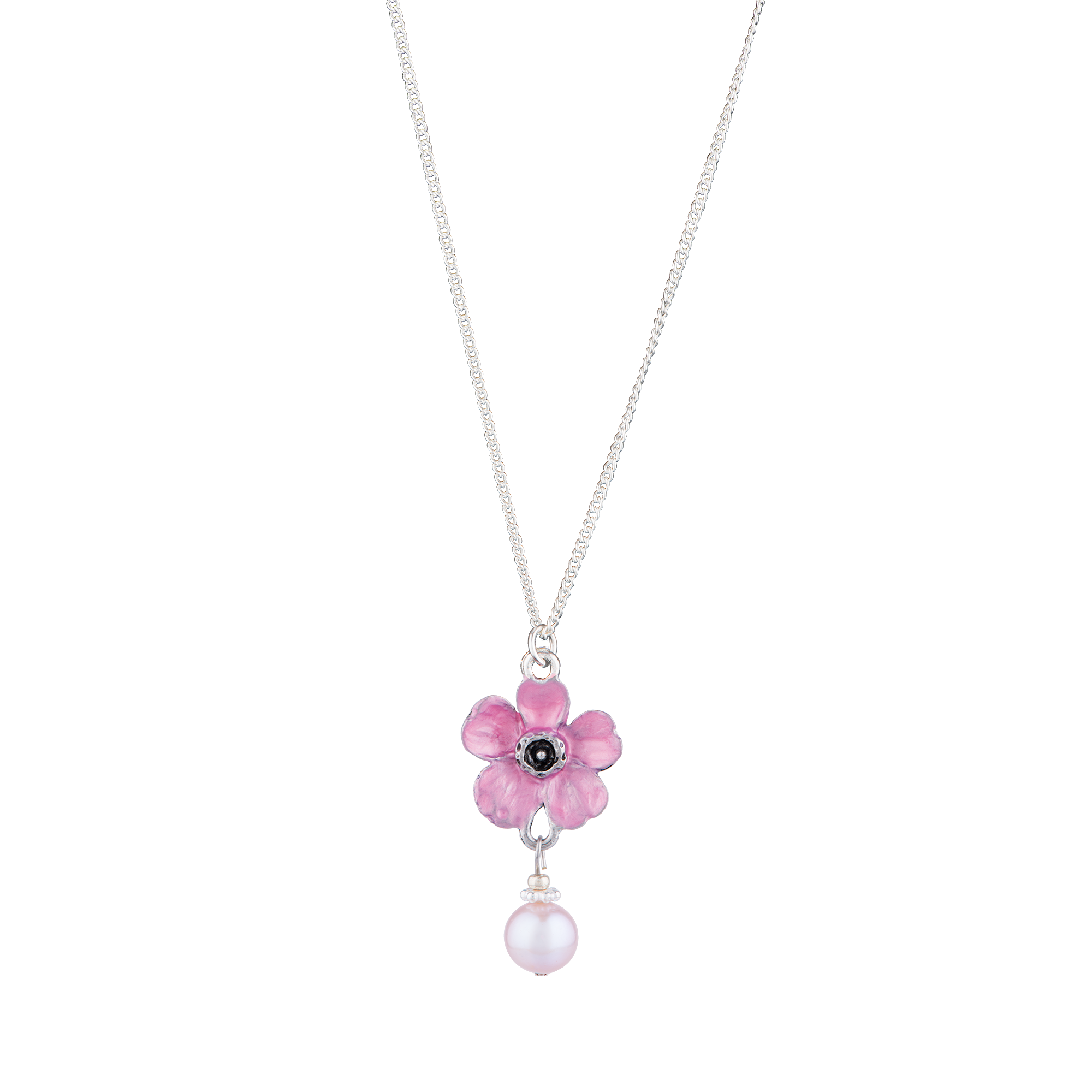 Cherry Blossom Necklace with Pearl – White House Historical