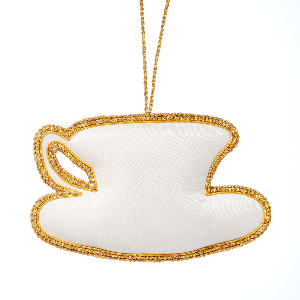 Polk China Teacup Ornament-Back