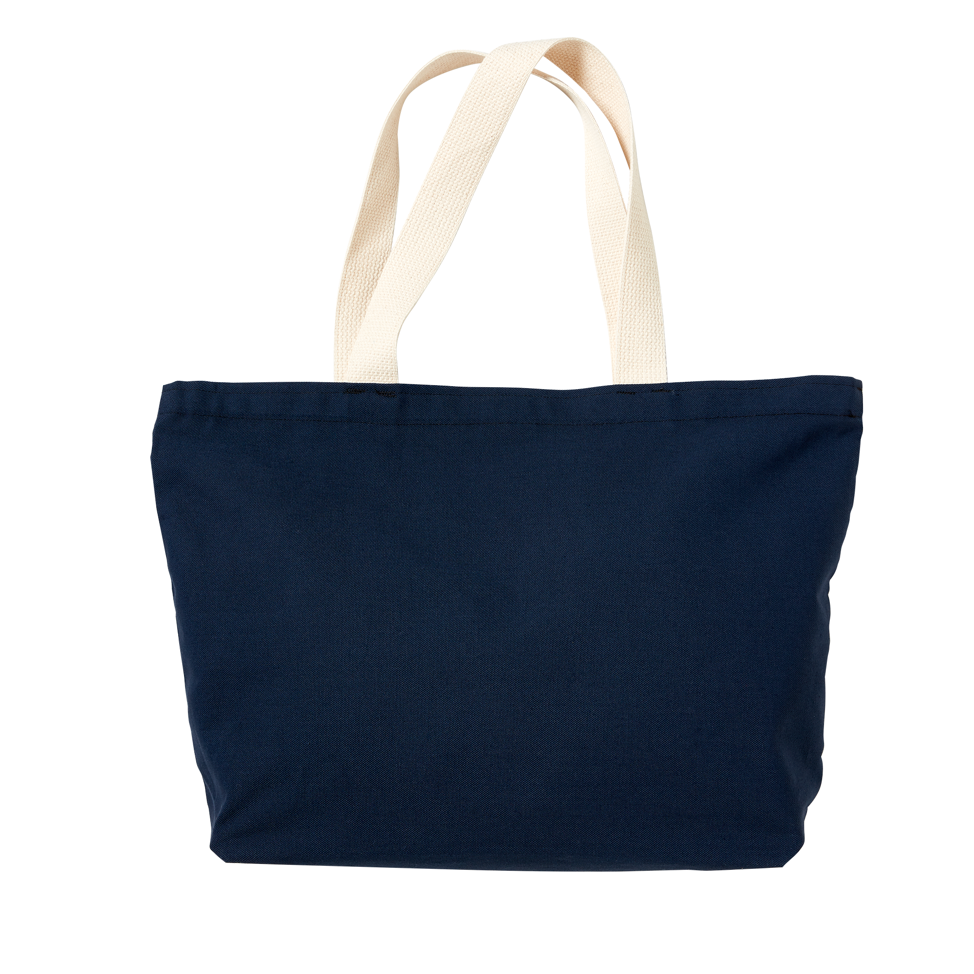 Navy Truman Seal Tote Bag-Back