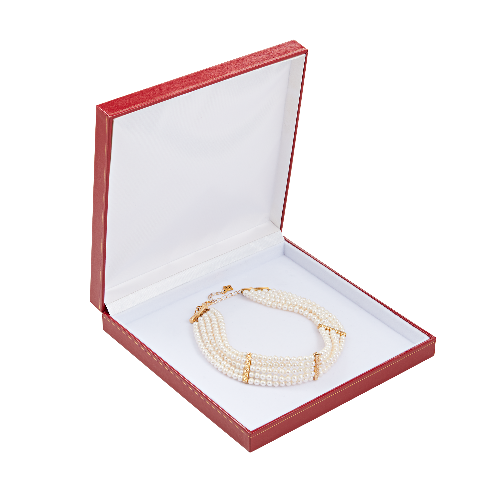 ◆VINTAGE HOLLYWOOD◆ Margaret Pearl Layered NecklaceVH25NNN VINTAGE HOLLYWOOD] Margaret Pearl Layered Necklace (VINTAGE