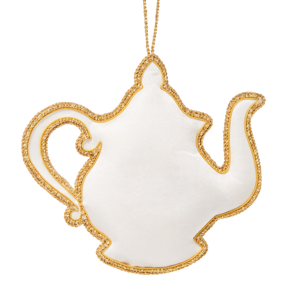 Reagan China Teapot Ornament-Back