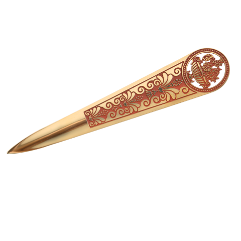 Letter Opener featuring flowers in Red Room