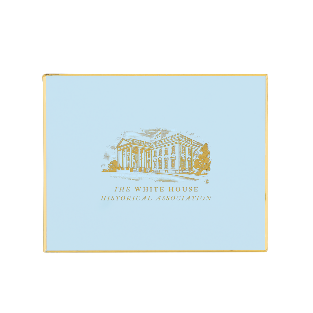 Light Blue White House Mug