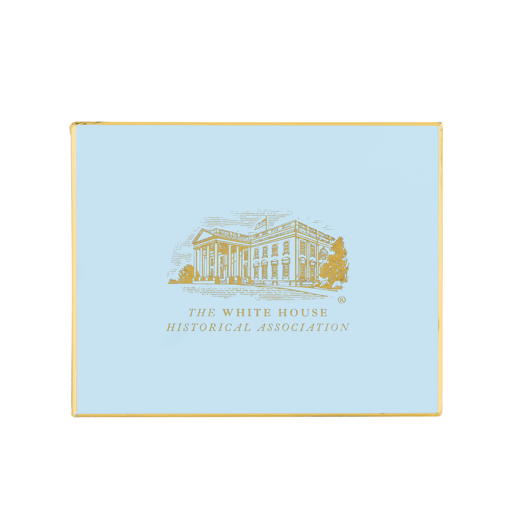 Light Blue White House Mug