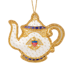 Roosevelt China Teapot Ornament-Front