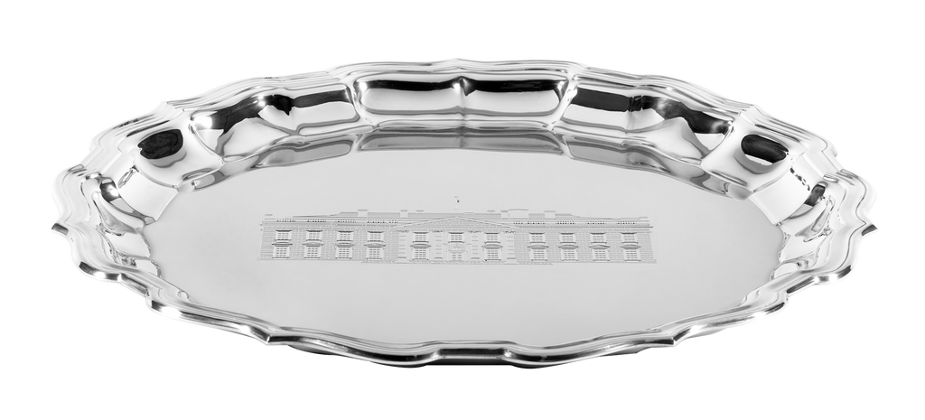 Salisbury White House Chippendale Tray-Side