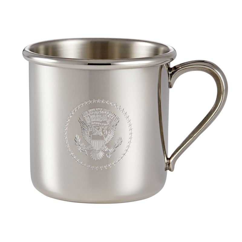 Salisbury Pewter Truman Seal Baby Cup-Front