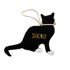 ornament back of Socks the cat adopted by President Bill Clinton’s daughter Chelsea