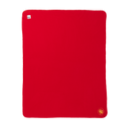 Red Truman Seal Fleece Blanket