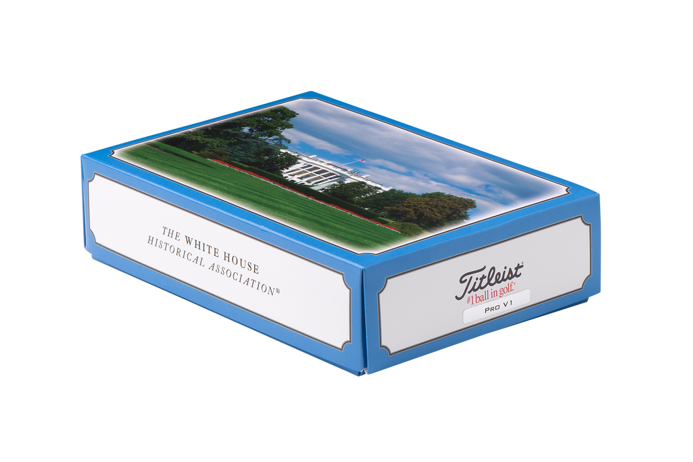 White House Titleist Pro V1 Golf Ball Set-Box