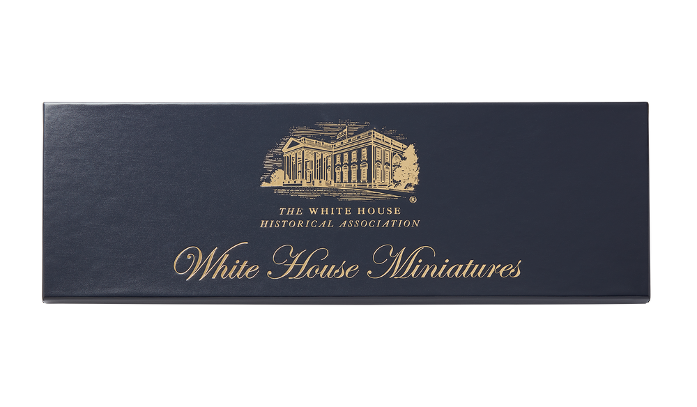 White House miniature ornaments collection-box