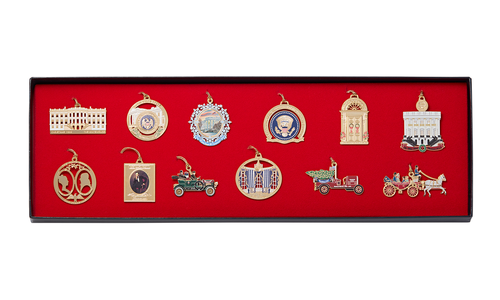 White House miniature ornaments collection