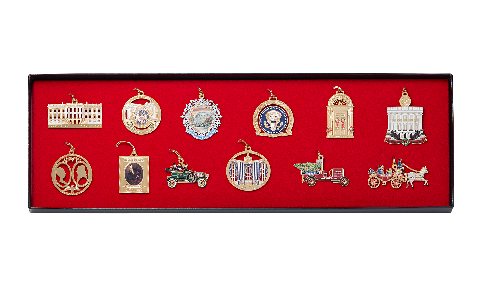 White House miniature ornaments collection
